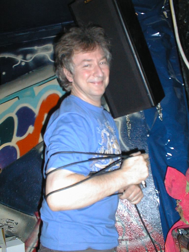 Klaus mit guter Laune